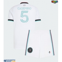 Otroški Nogometni dresi Inter Miami Casemiro #5 Tretji 2026-27 Kratek Rokav (+ Kratke hlače)
